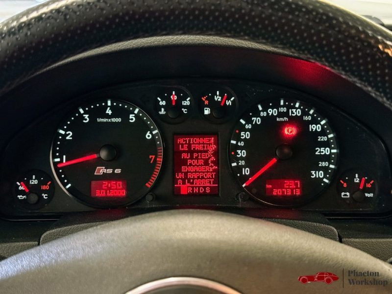 Audi RS6 C5 Berline - Jantes Rotor - Ligne Inox