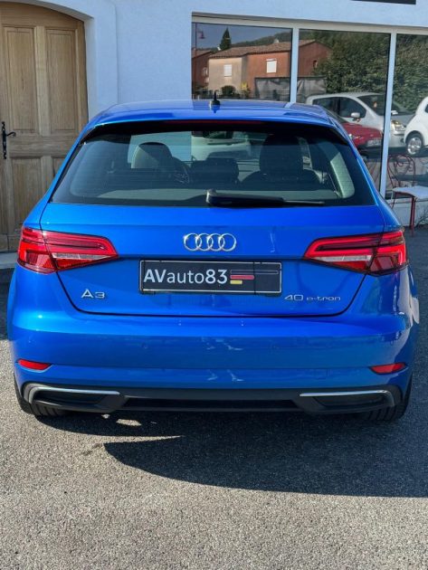 Audi A3 e-Tron Sportback 1.4 204CV / S-Line / Virtual Cockpit / CT OK / Révisée