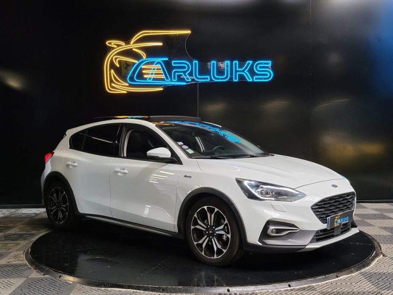 FORD FOCUS 1.0 ECOBOOST 125 ACTIVE BVA / TOIT OUVRANT / CARPLAY / SONO BO / SUIVI COMPLET / PREMIERE