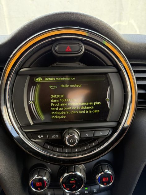 MINI Cooper 1.5 D 116 CV BVA PACK CHILI 5P / ORIGINE FRANCE