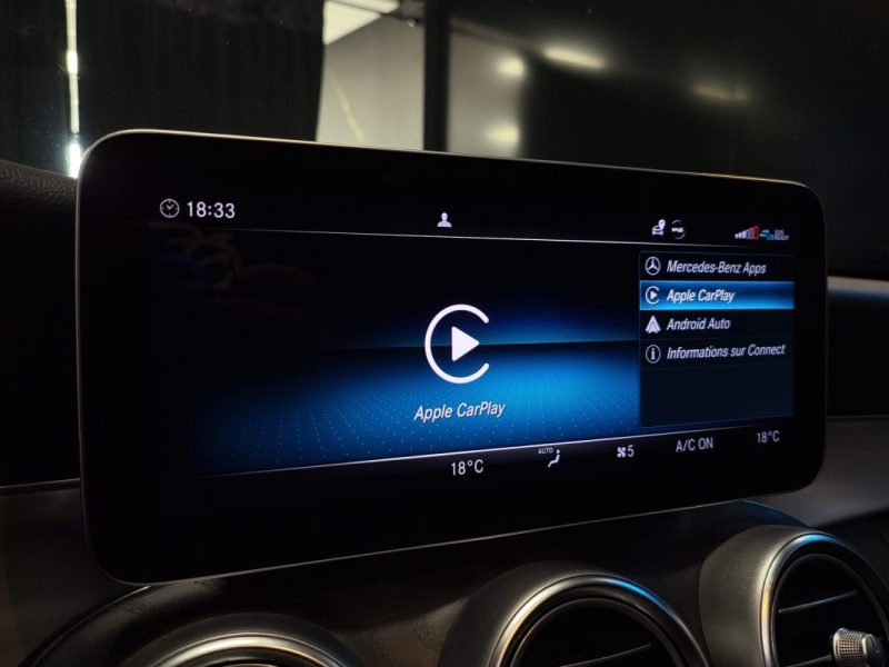 MERCEDES CLASSE C220 D AMG LINE BVA / TOIT OUVRANT PANO / CARPLAY / SIEGES CHAUFFANTS / SUIVI COMPLE