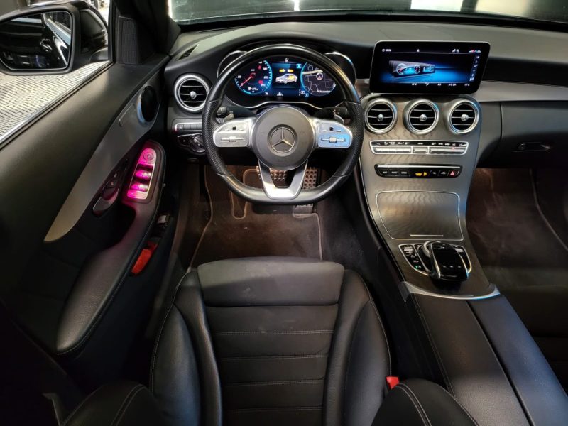 MERCEDES CLASSE C220 D AMG LINE BVA / TOIT OUVRANT PANO / CARPLAY / SIEGES CHAUFFANTS / SUIVI COMPLE