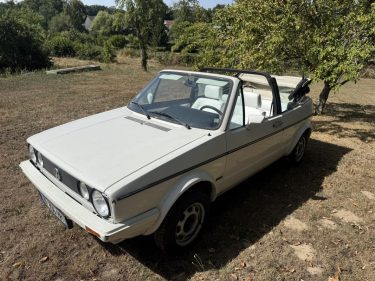 VOLKSWAGEN GOLF I Cabriolet 1984 1.6i 75cv KARMAN DEPOT-VENTE
