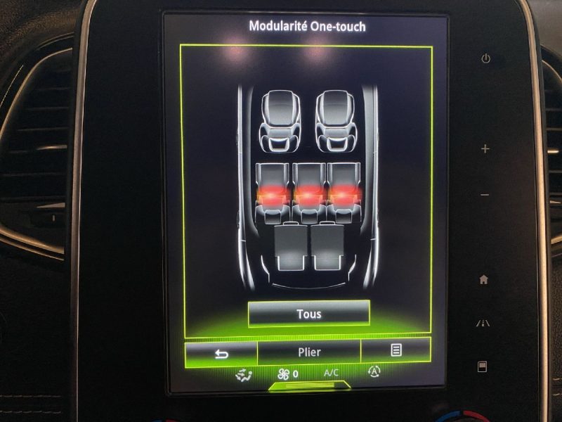 RENAULT SCENIC *7 PLACES* 1.6 dCi 130 CV *HAUT DE GAMME* *CAMERA DE RECUL*.