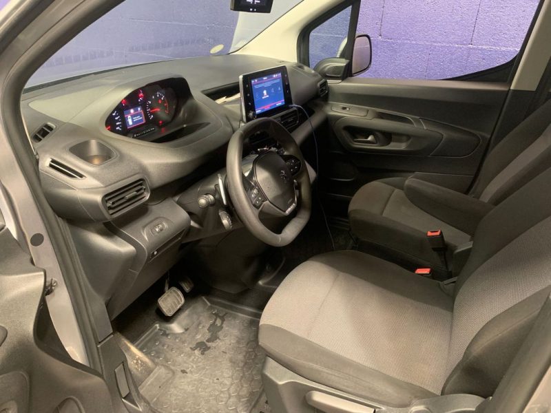 PEUGEOT PARTNER ASPHALT 1.5 BlueHDI 130ch BVA8-Galerie de rangement utile-Attelage-CarPlay