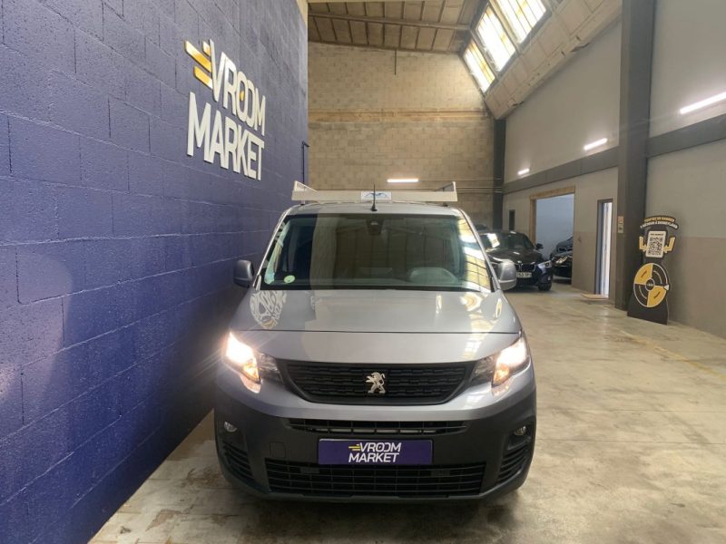 PEUGEOT PARTNER ASPHALT 1.5 BlueHDI 130ch BVA8-Galerie de rangement utile-Attelage-CarPlay