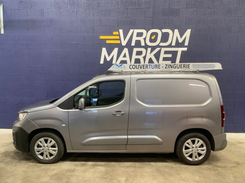 PEUGEOT PARTNER ASPHALT 1.5 BlueHDI 130ch BVA8-Galerie de rangement utile-Attelage-CarPlay