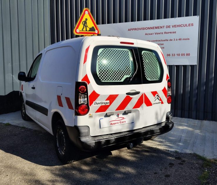Citroën Berlingo 1.6 HDi 100CV – 3 Places – Aménagé Chantier – TVA récupérable