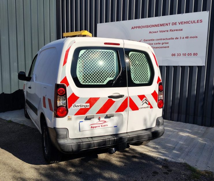 Citroën Berlingo 1.6 HDi 100CV – 3 Places – Aménagé Chantier – TVA récupérable