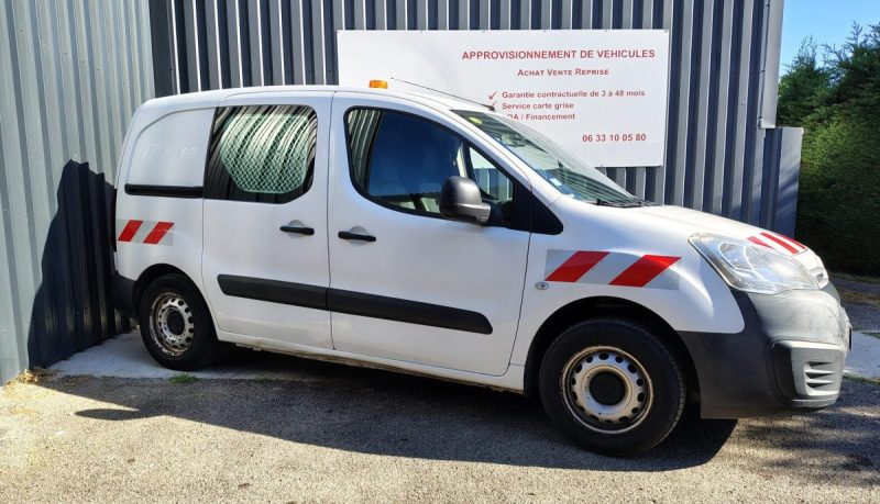 Citroën Berlingo 1.6 HDi 100CV – 3 Places – Aménagé Chantier – TVA récupérable