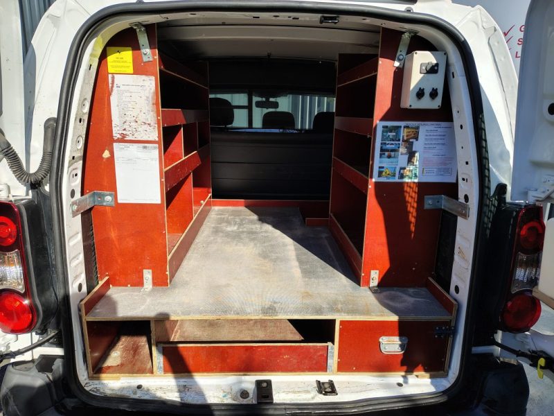 Citroën Berlingo 1.6 HDi 100CV – 3 Places – Aménagé Chantier – TVA récupérable