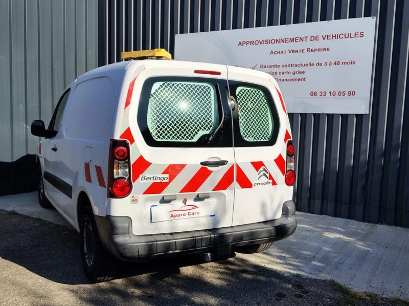 Citroën Berlingo 1.6 HDi 100CV – 3 Places – Aménagé Chantier – TVA récupérable