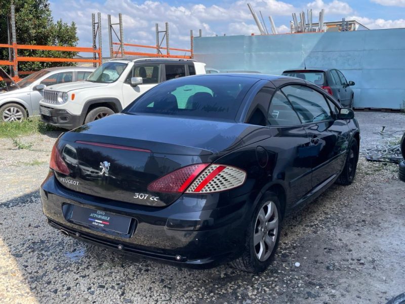 PEUGEOT 307 CC 2.0 HDi 136 ch pack véhicule vendu dans l\'etat condition marchand