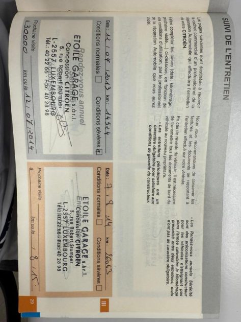 CITROEN BERLINGO II 1.6l HDI 75CV MULTISPACE 5P 2012