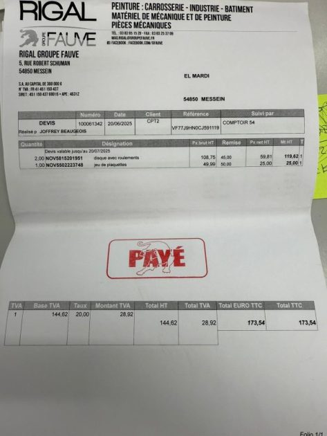 CITROEN BERLINGO II 1.6l HDI 75CV MULTISPACE 5P 2012