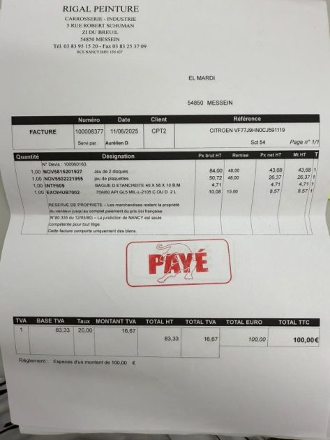 CITROEN BERLINGO II 1.6l HDI 75CV MULTISPACE 5P 2012