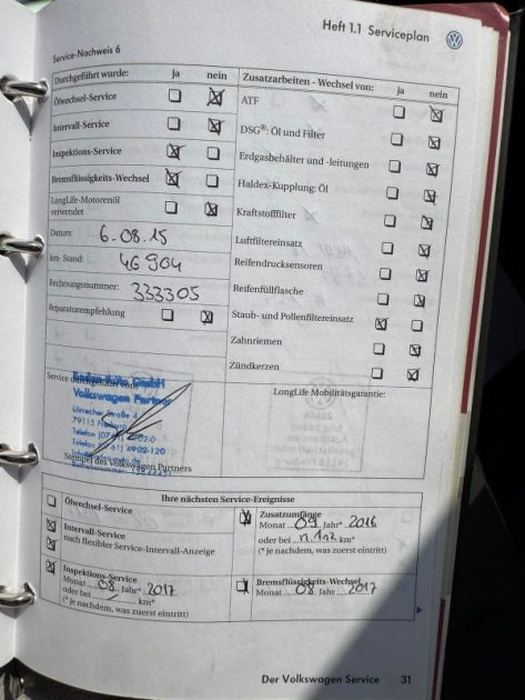 VOLKSWAGEN GOLF 5 1.4l 16V TRENDLINE 80CV 5P 2007