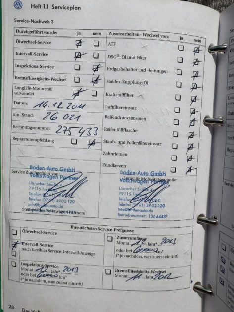 VOLKSWAGEN GOLF 5 1.4l 16V TRENDLINE 80CV 5P 2007