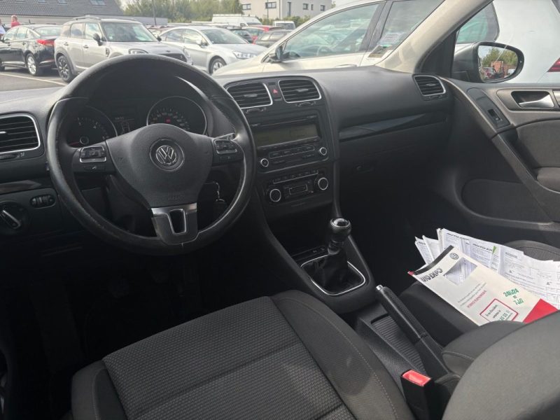 VW GOLF 6 2.0 TDI 110ch Confortline 🚗 1ère main / Reprise / Garantie 6 mois ✅