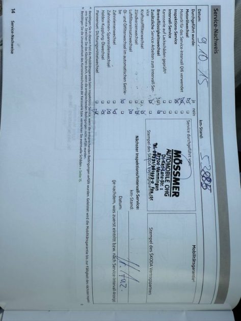 SKODA SUPERB II 2.0l TDI 140CV CR FAP ELEGANCE DSG 2013