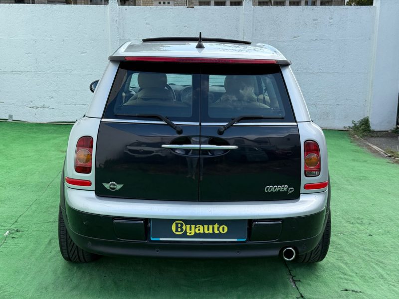 MINI CLUBMAN 1.6D - 16V 110 CV TURBO COOPER D/TOIT OURANT PANORAMIQUE/BVM 6/ GARANTIE 6 MOIS