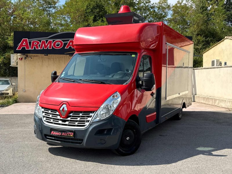 RENAULT MASTER FOOD TRUCK Equipements Neufs / Grillade Feux de bois / Pizza / Cuisine équipée / Frig