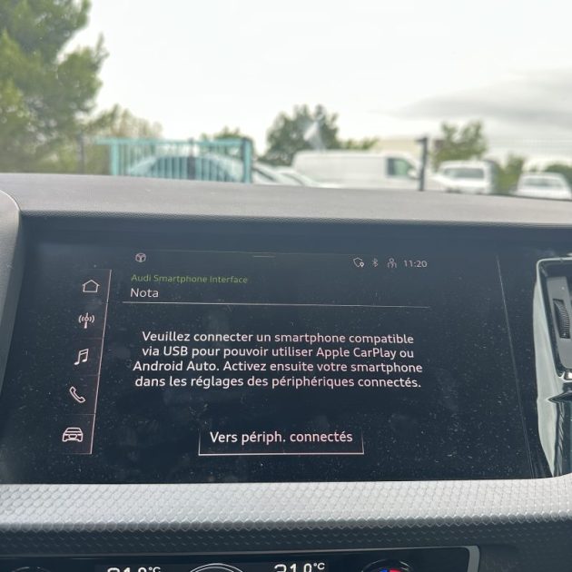 AUDI A1 SPORTBACK 30 TFSI 110 CV Advanced 2 S-tronic Garantie 12 Mois Gris Manhattan 1ere Main TVA 