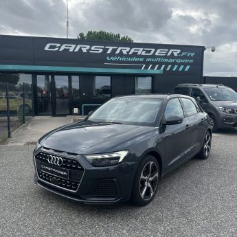 AUDI A1 SPORTBACK 30 TFSI 110 CV Advanced 2 S-tronic Garantie 12 Mois Gris Manhattan 1ere Main TVA 