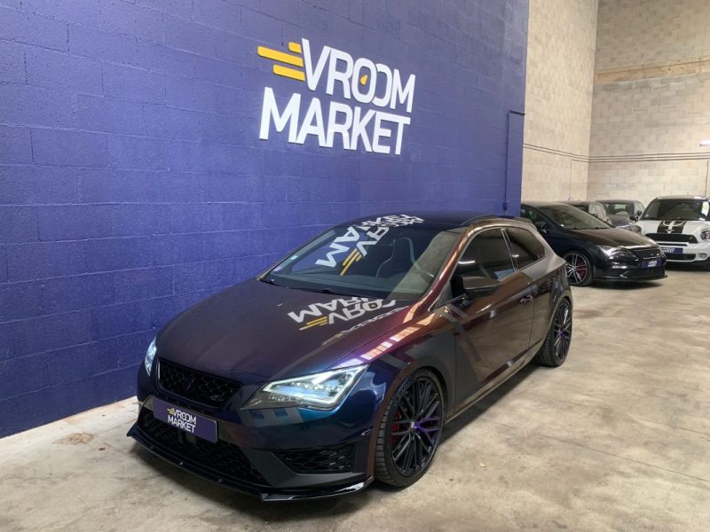 SEAT LEON CUPRA SC 2.0 TSI 280ch DSG6-Configuration Unique-Cuir Alcantara-68 000km 