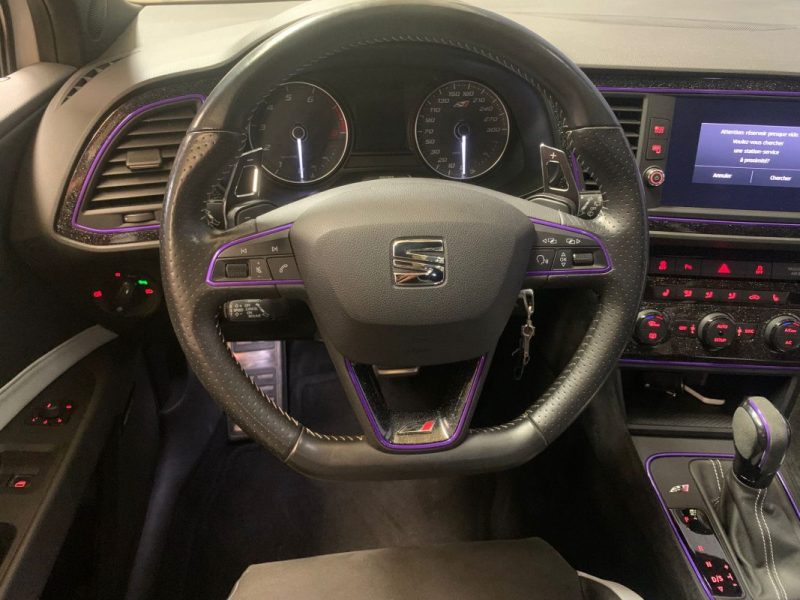 SEAT LEON CUPRA SC 2.0 TSI 280ch DSG6-Configuration Unique-Cuir Alcantara-68 000km 