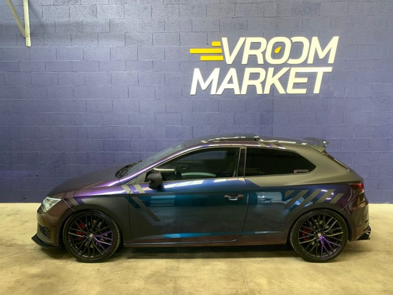 SEAT LEON CUPRA SC 2.0 TSI 280ch DSG6-Configuration Unique-Cuir Alcantara-68 000km 