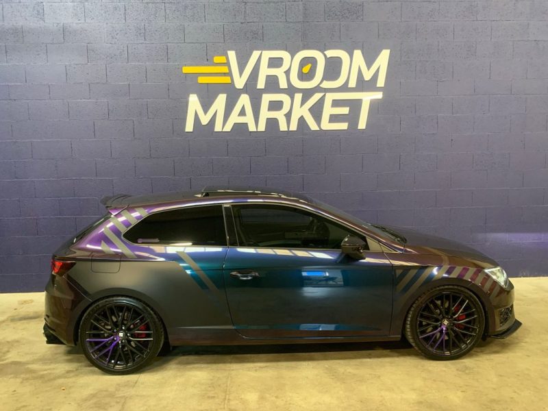 SEAT LEON CUPRA SC 2.0 TSI 280ch DSG6-Configuration Unique-Cuir Alcantara-68 000km 