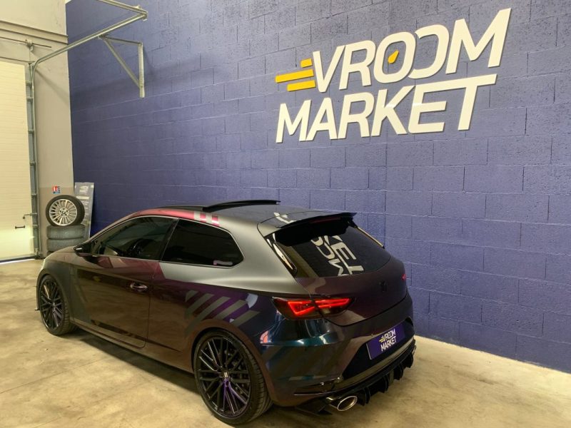 SEAT LEON CUPRA SC 2.0 TSI 280ch DSG6-Configuration Unique-Cuir Alcantara-68 000km 