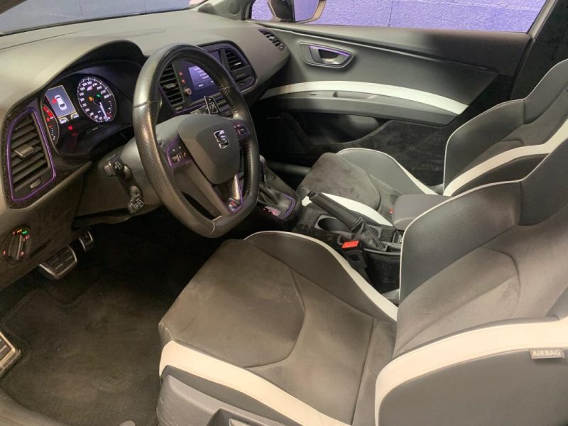 SEAT LEON CUPRA SC 2.0 TSI 280ch DSG6-Configuration Unique-Cuir Alcantara-68 000km 