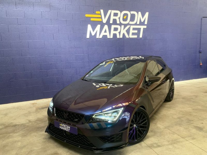 SEAT LEON CUPRA SC 2.0 TSI 280ch DSG6-Configuration Unique-Cuir Alcantara-68 000km 