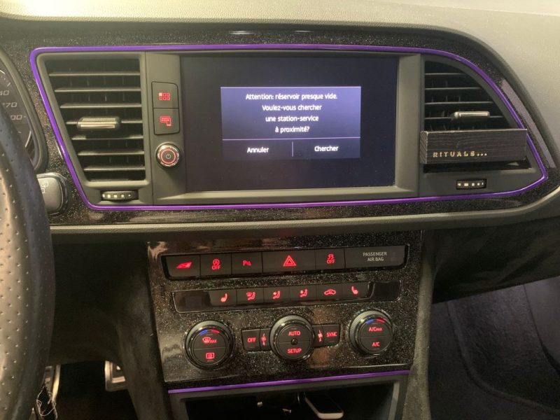 SEAT LEON CUPRA SC 2.0 TSI 280ch DSG6-Configuration Unique-Cuir Alcantara-68 000km 