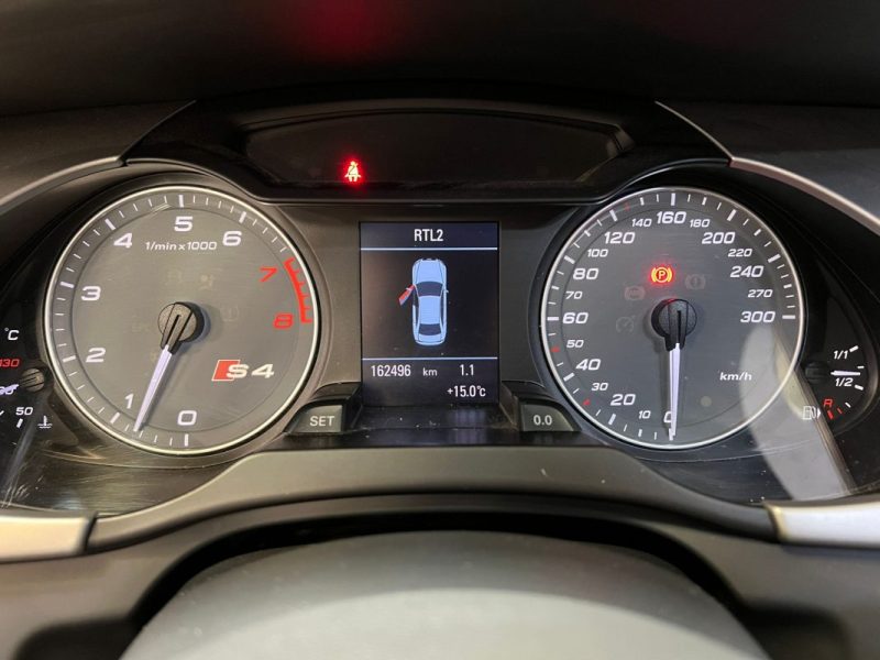 AUDI S4 B8 TFSI V6 3.0 333ch QUATTRO BVM6 -Cuir Alcantara-Sièges chauffants