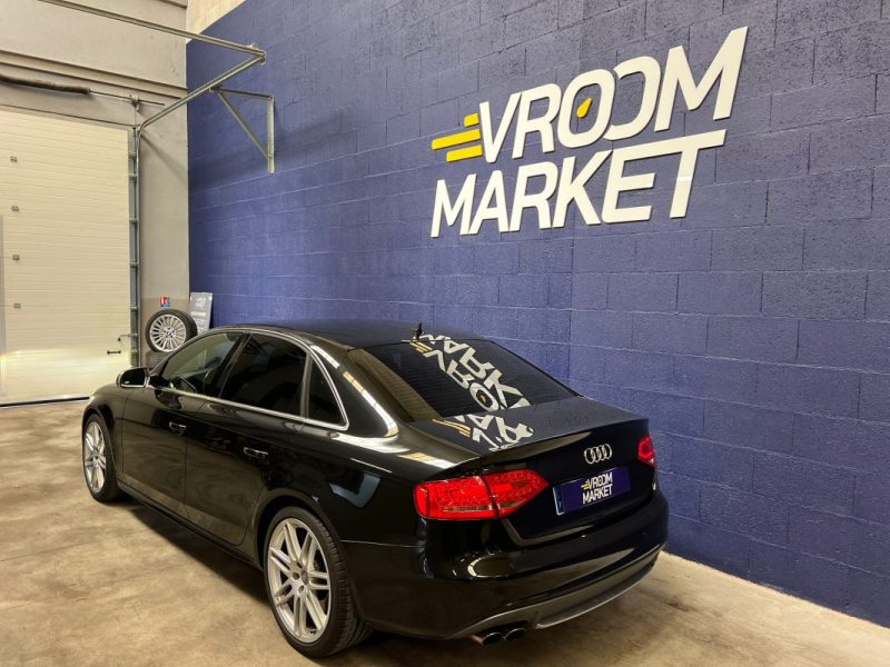 AUDI S4 B8 TFSI V6 3.0 333ch QUATTRO BVM6 -Cuir Alcantara-Sièges chauffants