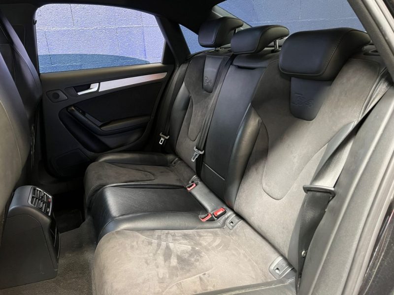 AUDI S4 B8 TFSI V6 3.0 333ch QUATTRO BVM6 -Cuir Alcantara-Sièges chauffants