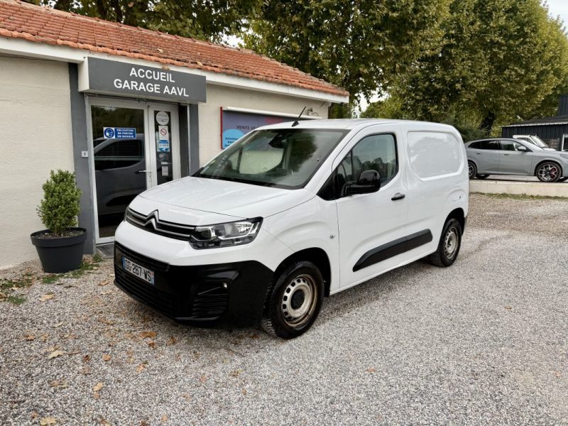 CITROEN BERLINGO 2022 M 650kg BlueHDi 100 S&S Driver BOITE 6 CAR PLAY