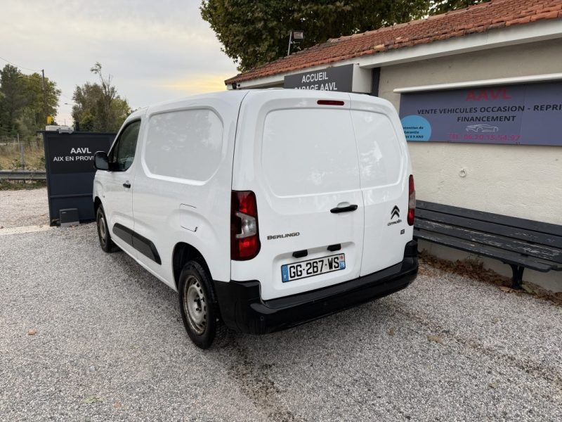 CITROEN BERLINGO 2022 M 650kg BlueHDi 100 S&S Driver BOITE 6 CAR PLAY