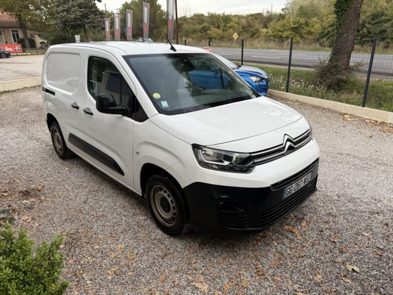 CITROEN BERLINGO 2022 M 650kg BlueHDi 100 S&S Driver BOITE 6 CAR PLAY