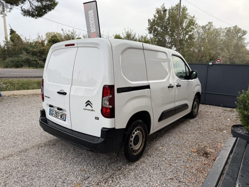 CITROEN BERLINGO 2022 M 650kg BlueHDi 100 S&S Driver BOITE 6 CAR PLAY