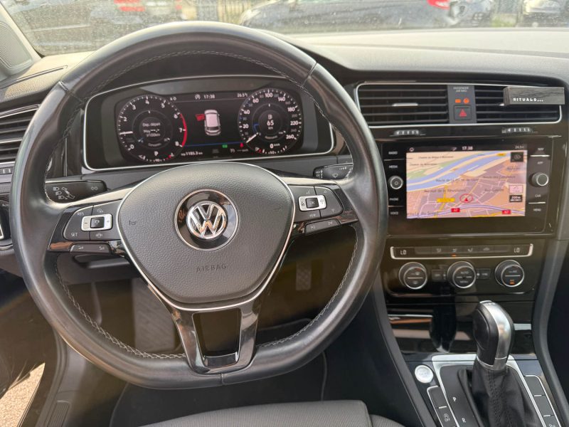 VOLKSWAGEN GOLF 7  1.5 TSI EVO 150CH CARAT DSG7 TOIT OUVRANT COCKPIT GARANTIE