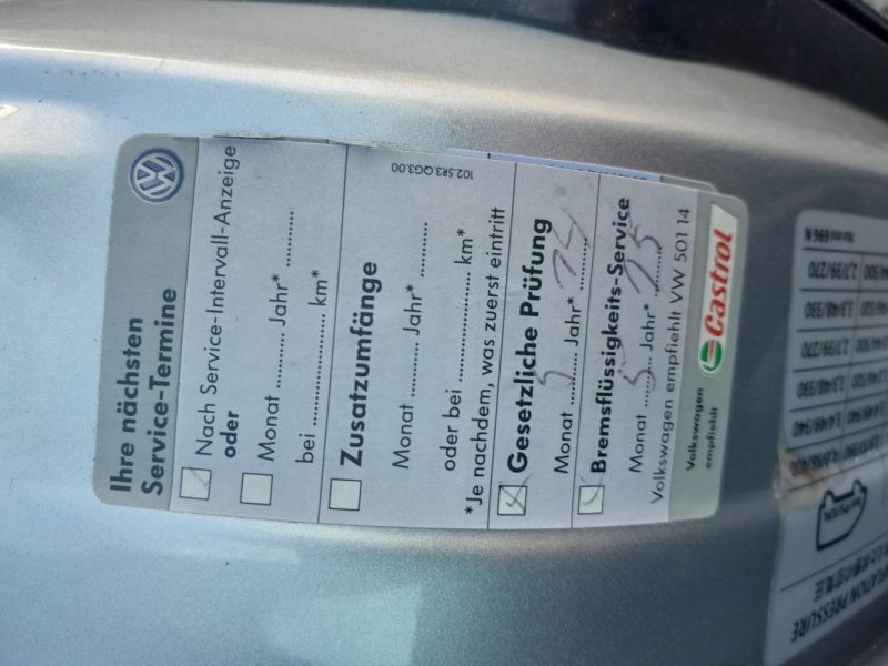 VOLKSWAGEN MULTIVAN 2010  2.0 L TDI 180CH CONFORTLINE 7 PLACES