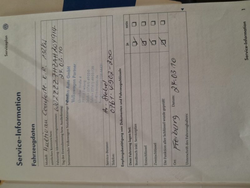 VOLKSWAGEN MULTIVAN 2010  2.0 L TDI 180CH CONFORTLINE 7 PLACES