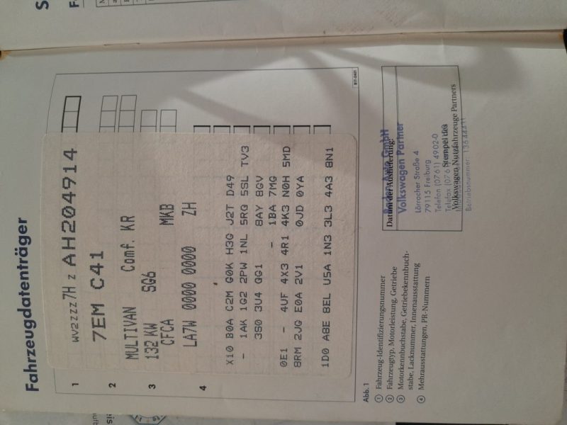 VOLKSWAGEN MULTIVAN 2010  2.0 L TDI 180CH CONFORTLINE 7 PLACES