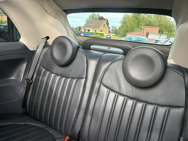 FIAT 500 Cabriolet 1.2 69ch 🚗 Cuir 🛋️ / GPS 🧭 / Bluetooth 📶 / Radar 📡 / Reprise / Garantie 6 mo