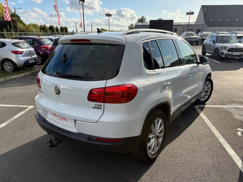 VW TIGUAN 2.0 TDI 110ch Carat 🚙 Toit pano 🌞 / Cuir 🛋️ / Sièges chauffants ♨️ / Garantie 6 mois ✅