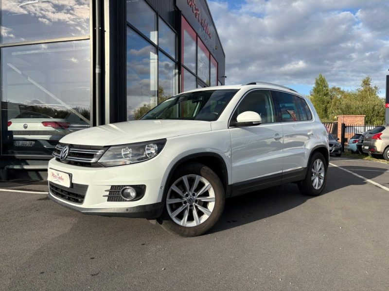 VW TIGUAN 2.0 TDI 110ch Carat 🚙 Toit pano 🌞 / Cuir 🛋️ / Sièges chauffants ♨️ / Garantie 6 mois ✅